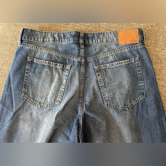 Aeropostale Women’s Jeans Size 12 High Rise Wide Leg Pre-owned - Picture 7 of 10
